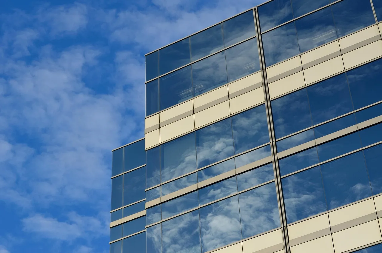 office, building, cloud, enterprise, business, city, skyscraper, modern, commercial, corporate, architecture, professional, office building exterior, sky, cloud computing, startup, consulting, consultant, nature, urban, technology, futuristic, economy, financial, management, blue office, blue economy, blue management